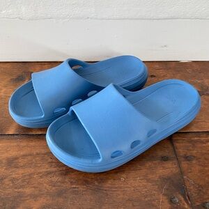Zara Rubber Slide Sandals Kids